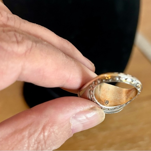 RARE**Authentic Brighton Crystal Voyage Ring - Picture 3 of 5